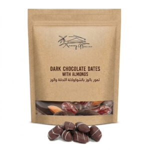 Dark-Chocolate Almonds Dates