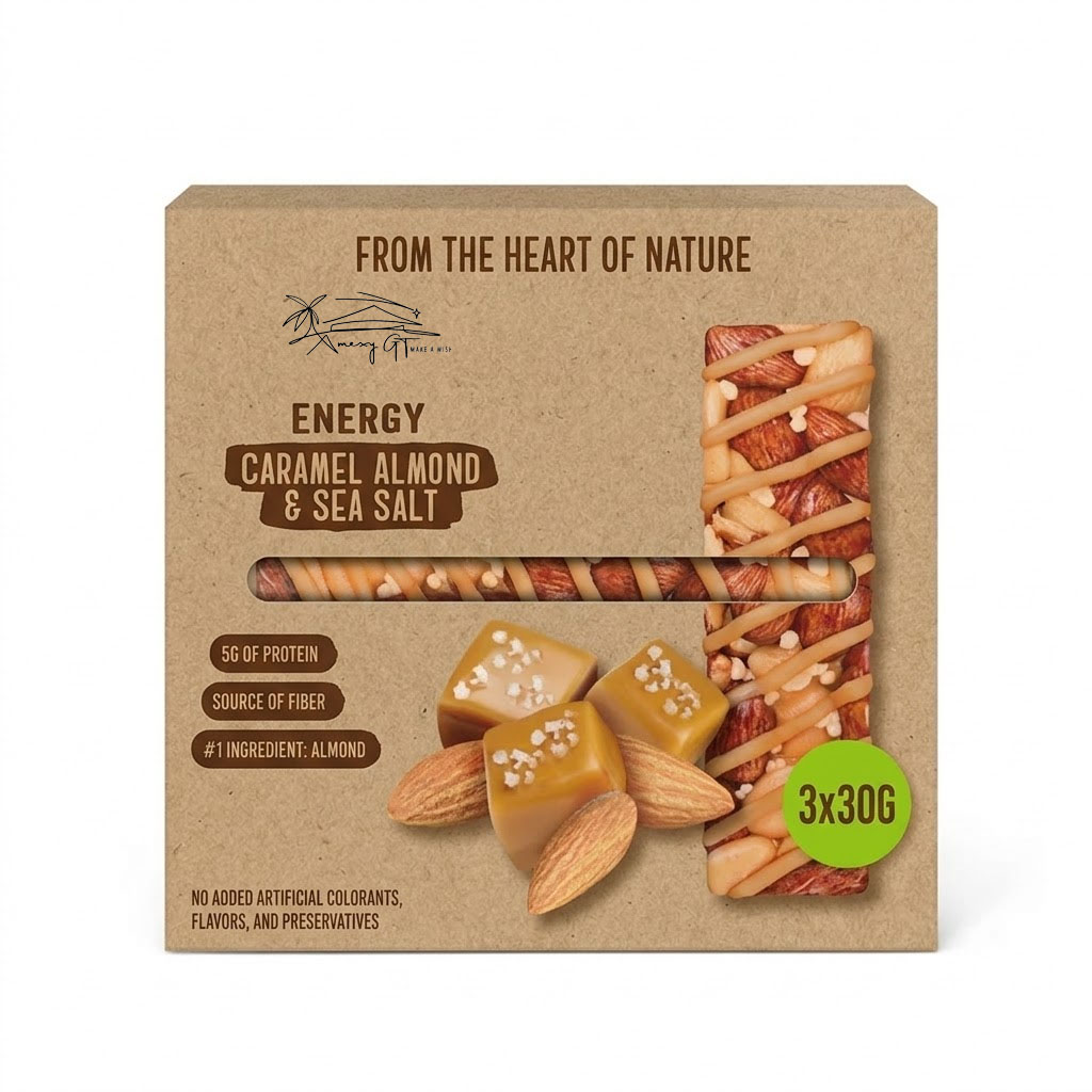 Energy-Bars Caramel Almond Sea-Salt 3x30g Energy-Bars Caramel Almond Sea-Salt