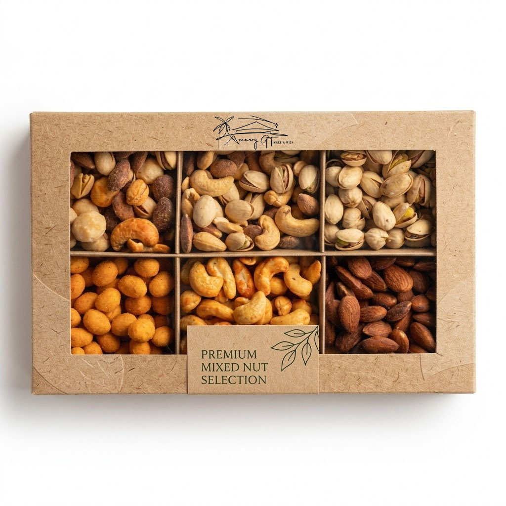 Assorted Roasted-Nuts 600g Assorted Roasted-Nuts