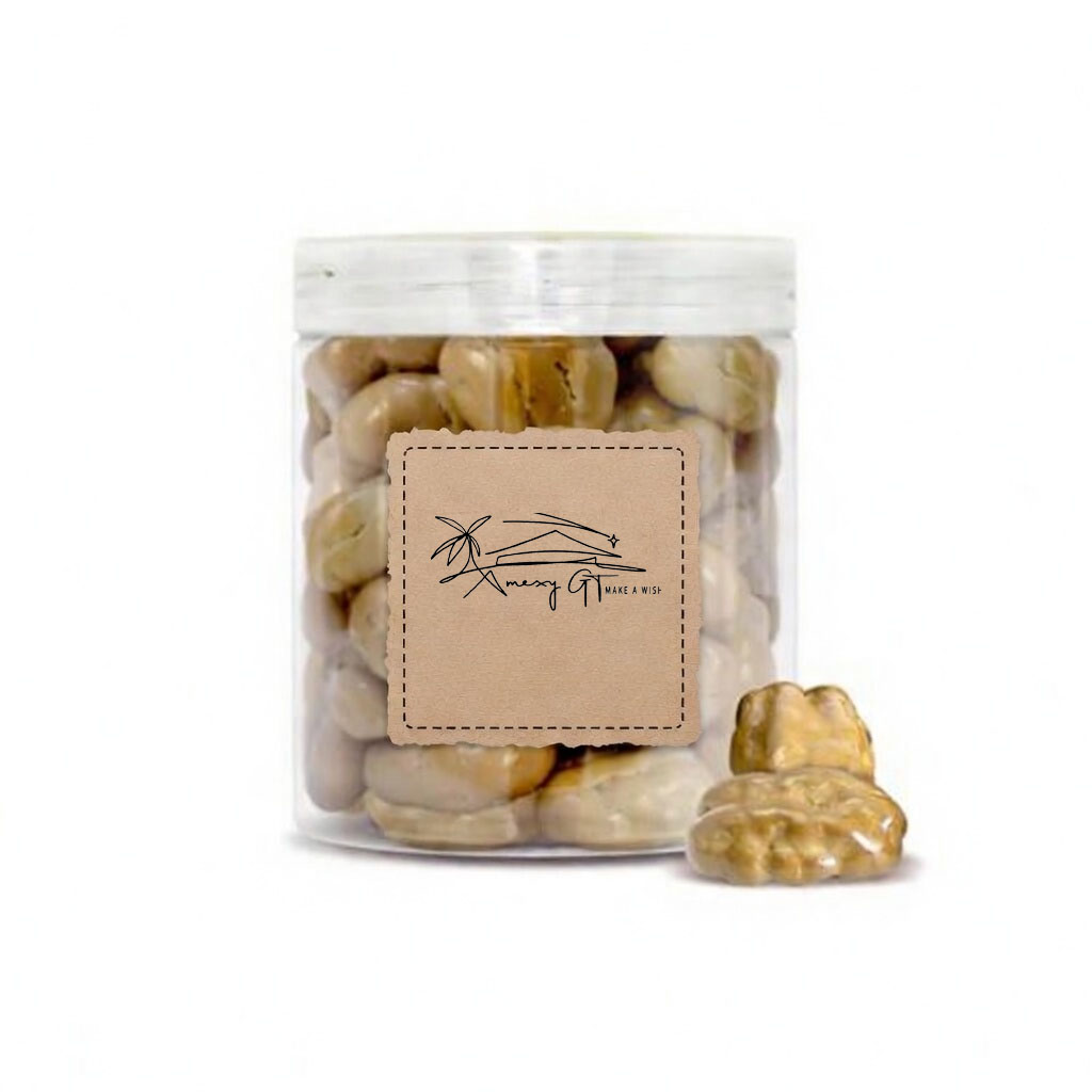 Cappuccino Chocolate-Coated Pecans 300g Cappuccino Chocolate-Coated Pecans