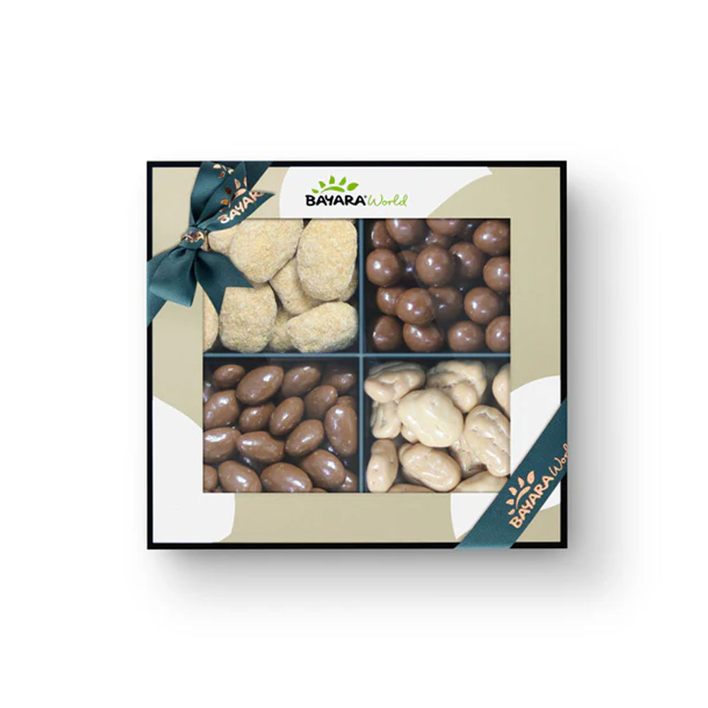 Pecans & Coated Nuts Assortment 150g x4 -1 Bayara Pecans & Coated-Nuts Assortment